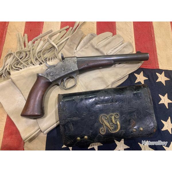 Pistolet Remington Rolling Block 1871 calibre 50, Guerres Indiennes