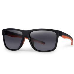 Lunettes Polarisantes Fox Collection Black Orange - Brown Lense