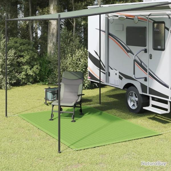 Tapis de tente vert clair 200x300 cm PEHD