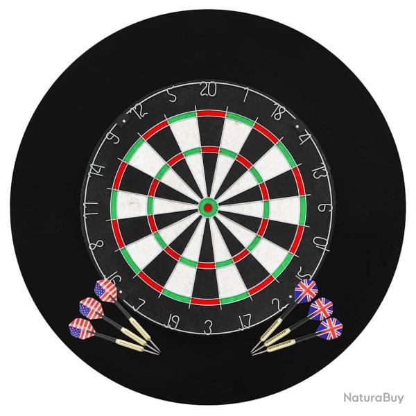 Jeu de cibles professionnel en sisal avec 6 flchettes