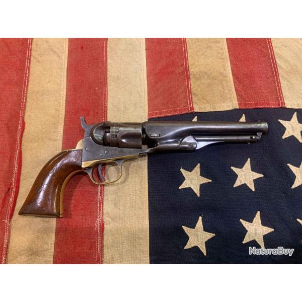 Revolver Colt Police 1862 calibre 36 dans son jus