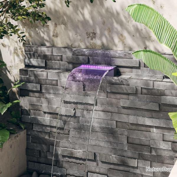 D�versoir pour cascade avec LED RVB Acrylique 30 cm