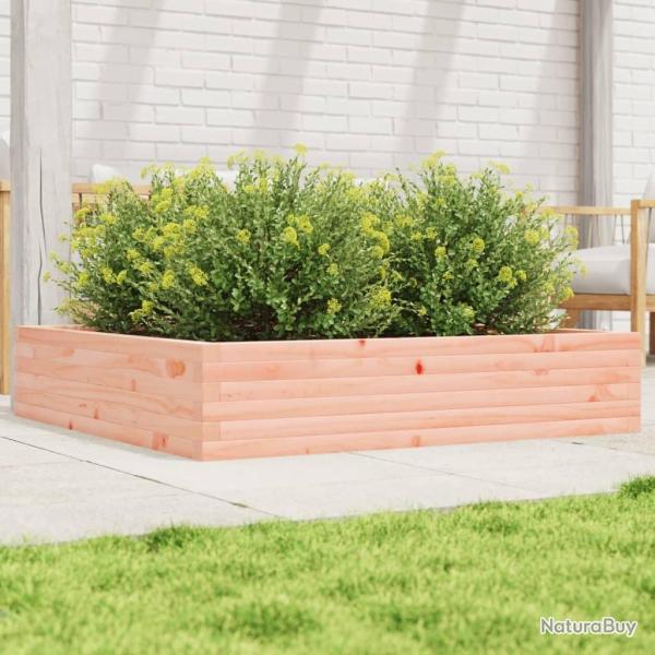 Jardinire 110x110x23 cm bois massif douglas