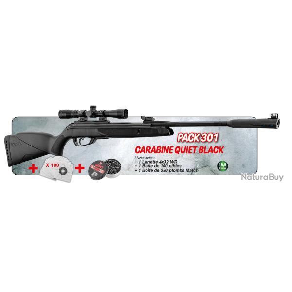 Pack Gamo Quiet Black Cerise 2025  cal.4.5