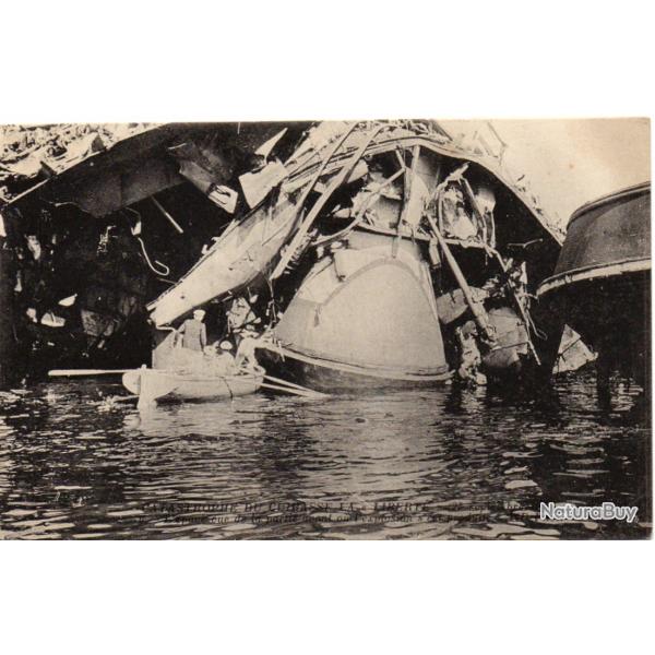 CPA - Marine Militaire - La catastrophe du Cuirass� � Libert� � - 25 septembre 1911  -N�3150