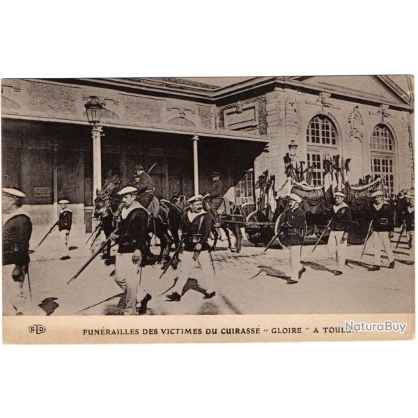 CPA - Marine Militaire - FUN�RAILLES DES VICTIMES DU CUIRASSE GLOIRE - N�3147