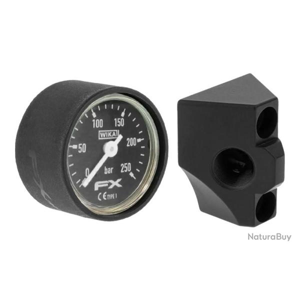 Manom�tre avec support coud� FX Airguns