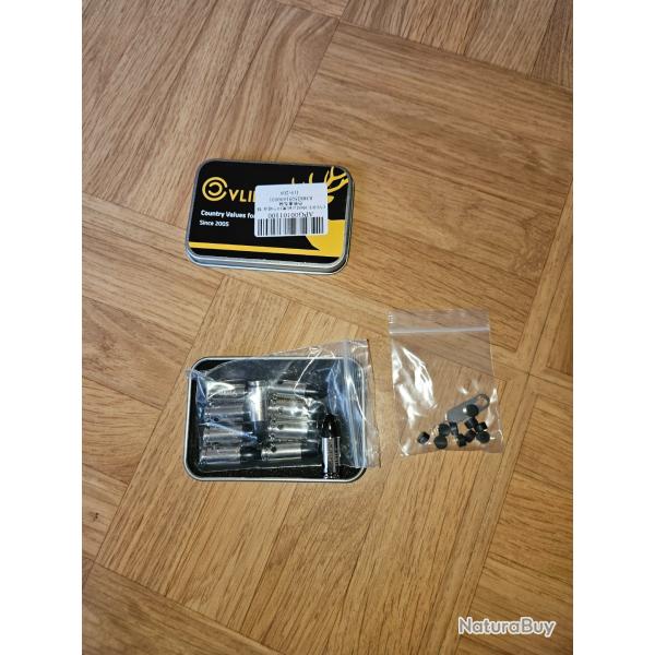 Boite de 10 balles 9mm factices pour entra�nement neuves