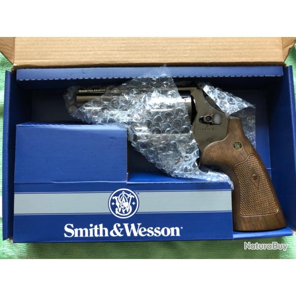 Revolvers Smith Wesson S&W M29 44 MAGNUM GBB Dark Chrome 3 Pouces Moins de 2 joules CO2 6mm Airsoft.