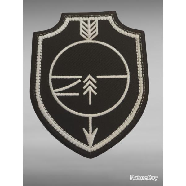 �CUSSON MILITAIRE TACTILE TIREUR D'�LITE 3D SNIPER CIBLE 9/7 CM SYSTEME SCRATCH