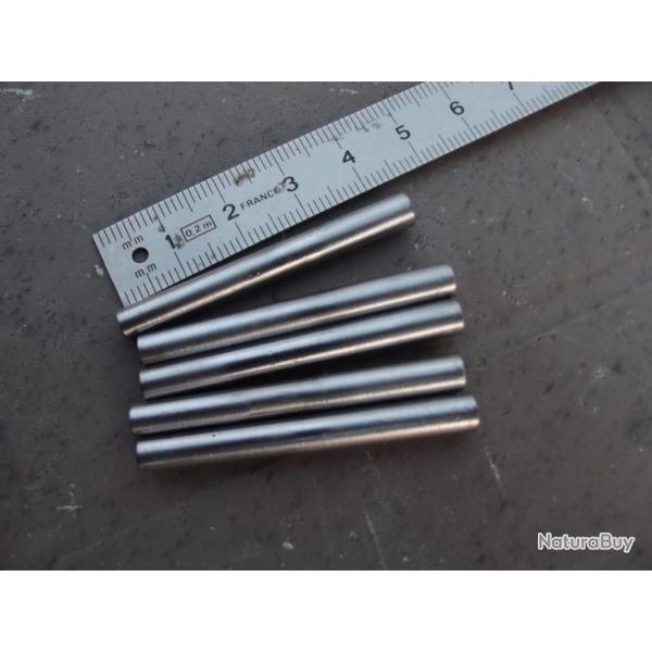 1� !!! Lot de 5 goupilles conique 4.7x45 mm acier norme DIN1B (ISO 2339) pente 2% NEUVES