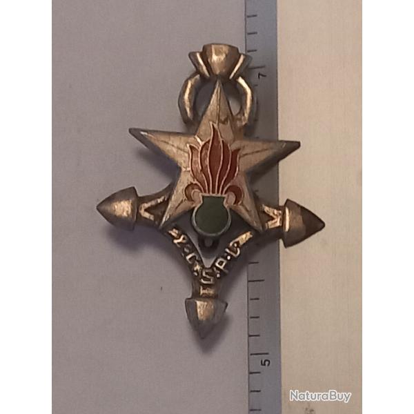 Insigne de la 2me compagnie saharienne porte de la Lgion (2me CSPL)