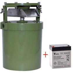 Pack agrainoir automatique Pisteurs programmateur digital 12V + batterie yuasa 12v