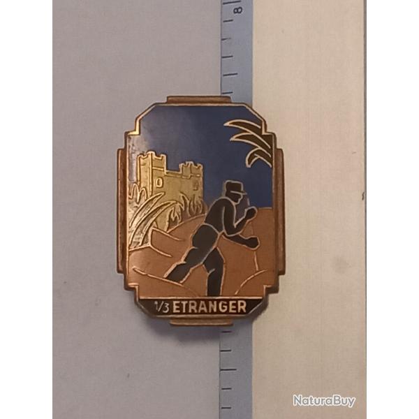 Insigne du 1er bataillon du 3�me r�giment �tranger d'infanterie (3�me REI)