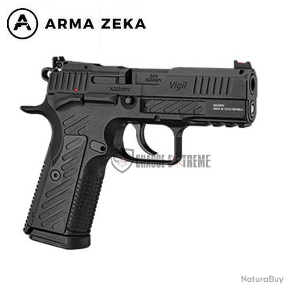 Pistolet ARMA ZEKA AZ-P1 Vigil Cal 9x19 mm Noir