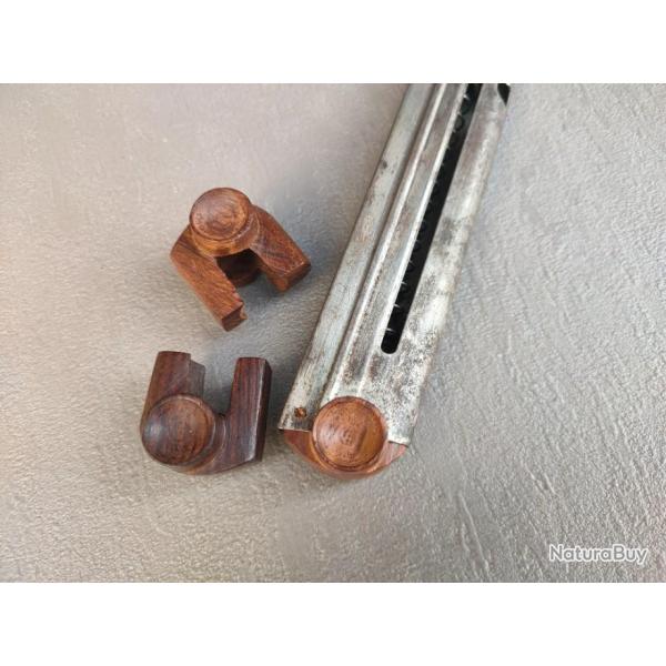 Fond de chargeur de pistolet P08 en bois pour configuration ww1 reproduction