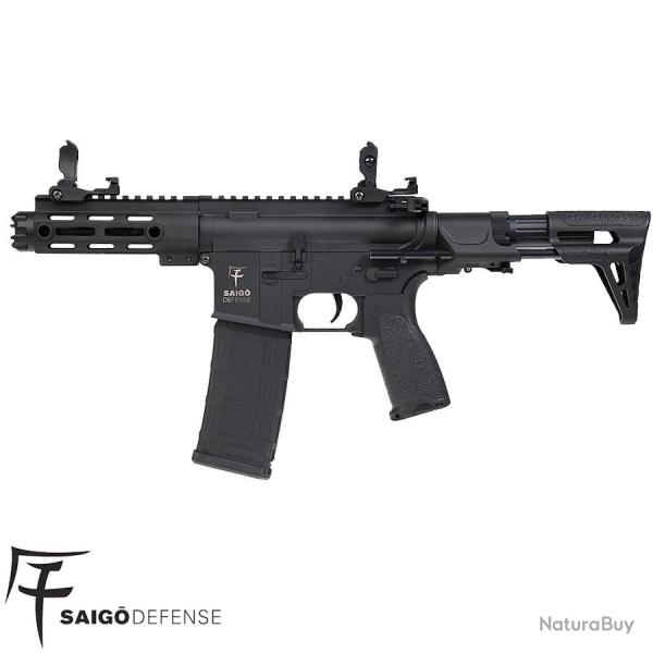 AEG Ronin noir Saigo Defense - Fusil d'assaut M4 tactique CQB