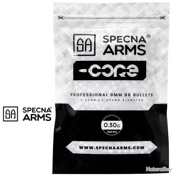 Billes airsoft 0.30g Specna Arms CORE - 1000 pi�ces haute pr�cision