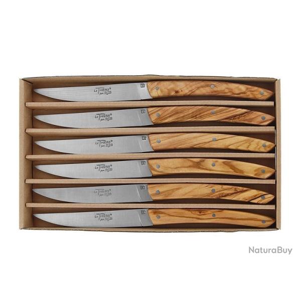 6 COUTEAUX LE THIERS BJB 1948 OLIVIER