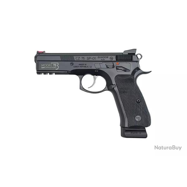 Pistolet CZ 75 SP-01 Shadow Edition "50th Anniversary" Cal 9x19