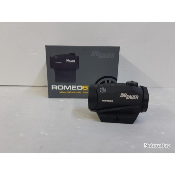 NEUF!!!POINT ROUGE SIG SAUER ROMEO 5 2 MOA