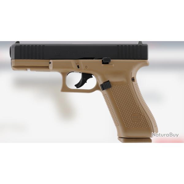PIST GLOCK 17 GEN5 CAL 43 PAINTBALL T4E COYOTE FRENCH ARMY