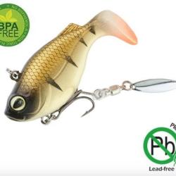 Leurre souple arm&eacute; Sakura Tribbble 67mm/35,5g Perch