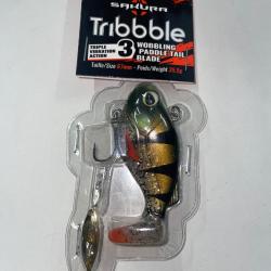 Leurre souple arm&eacute; Sakura Tribbble 67mm/35,5g colori exclu EuroP&ecirc;che gold