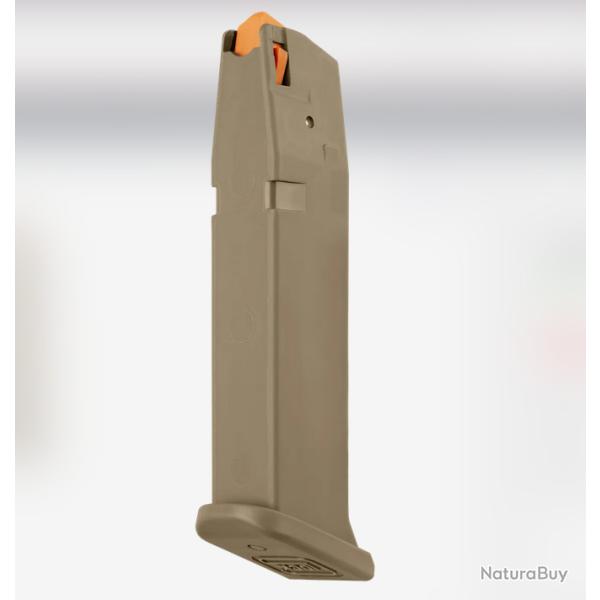 CHARGEUR 17 COUPS GLOCK 17 GEN5 CAL 9 MM PAK   coyote  lock perfection