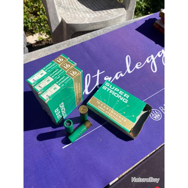 Lot de cartouches calibre 16