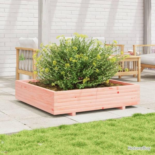 Jardinire 110x110x26,5 cm bois massif de douglas