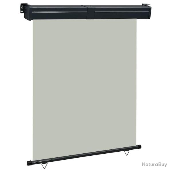 Auvent latral de balcon 145x250 cm Gris