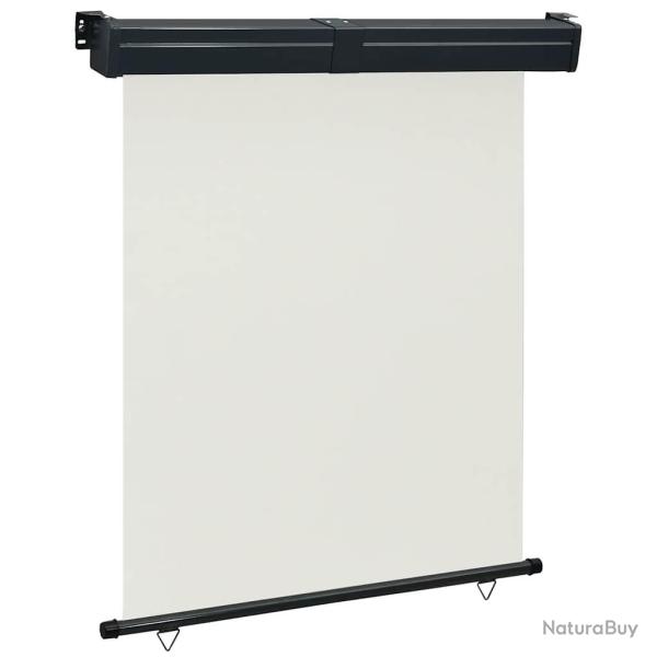 Auvent lat�ral de balcon 145x250 cm Cr�me