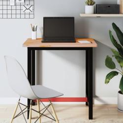 &Eacute;tabli 80x55x81,5 cm bois massif de h&ecirc;tre et m&eacute;tal