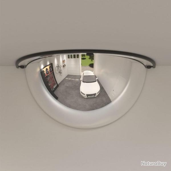 Miroirs de circulation en demi-d�me 2 pcs �40 cm Acrylique