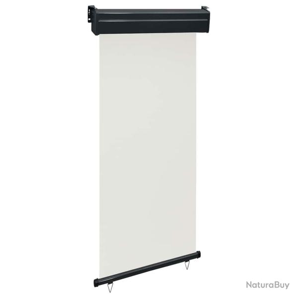 Auvent lat�ral de balcon 105x250 cm Cr�me