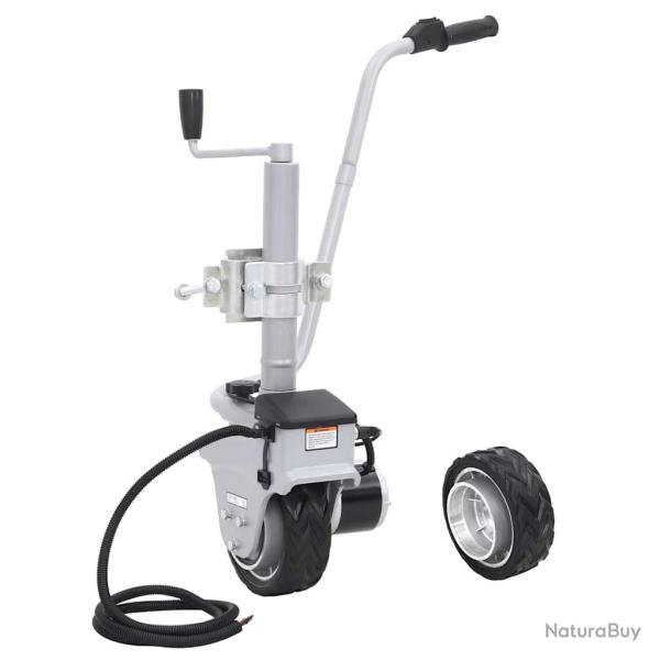 Roue motrice pour remorque en aluminium 12 V 350 W