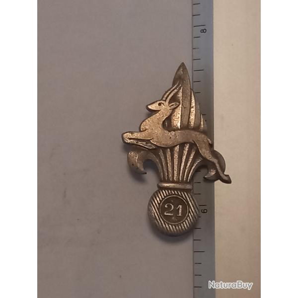 Insigne de la 21�me compagnie port�e de la L�gion �trang�re