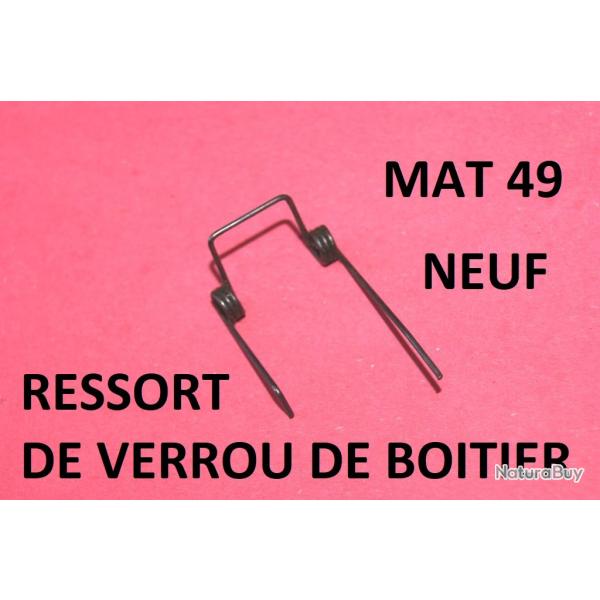 ressort de verrou de boitier NEUF de MAT 49 MAT49 - VENDU PAR JEPERCUTE (D25C18)