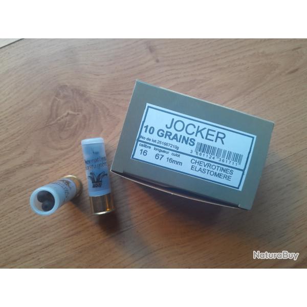 Le top  10 Cartouches cal 16  Jocker Dfense...