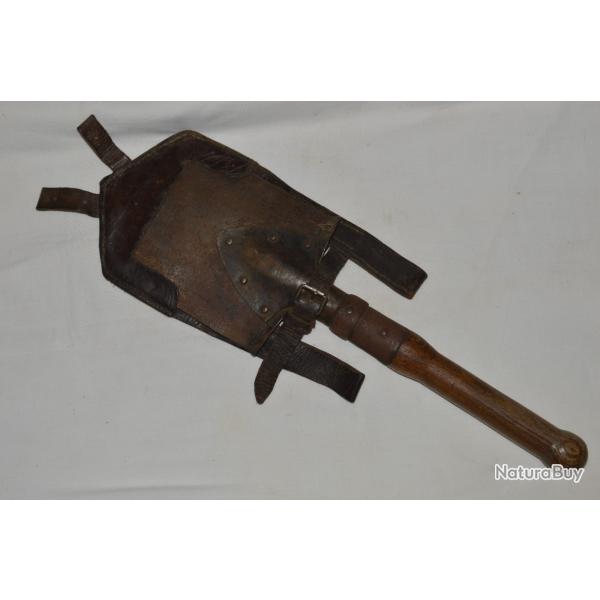 PELLE DE TRANCHEE AUSTRO HONGROISE BLECKMANN-GUERRE 1914/1918-AUSTRO HUNGARIAN SHOVEL 1�WW-BULGARIE
