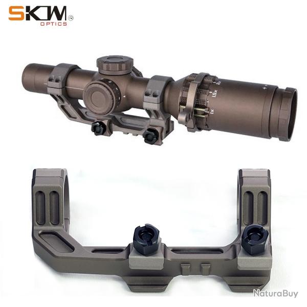 Support de lunette pour Picatinny R64 -**DESERT,- LIVRAISON GRATUITE !!