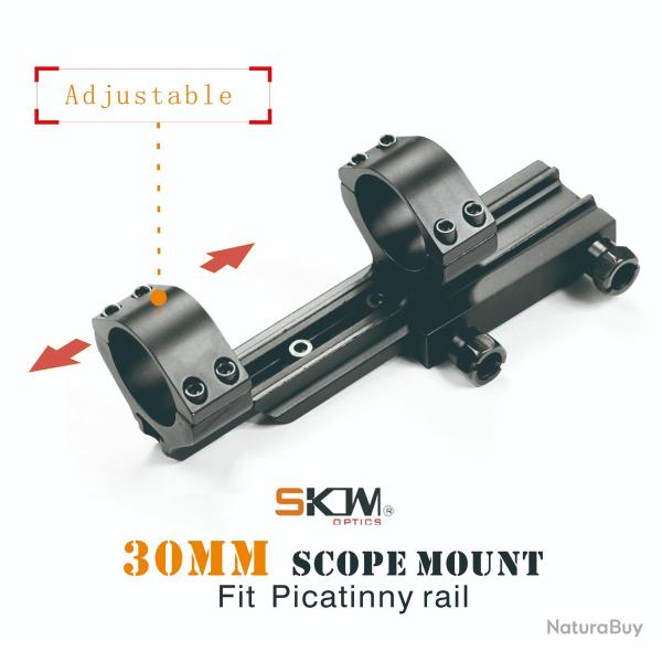 Support de lunette compact, AR15, figur�, rail Picatinny 1913 LIVRAISON GRATUITE !!