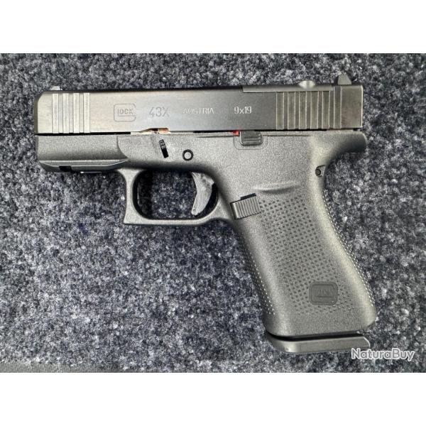 Glock 43X FS MOS Rail 9mm