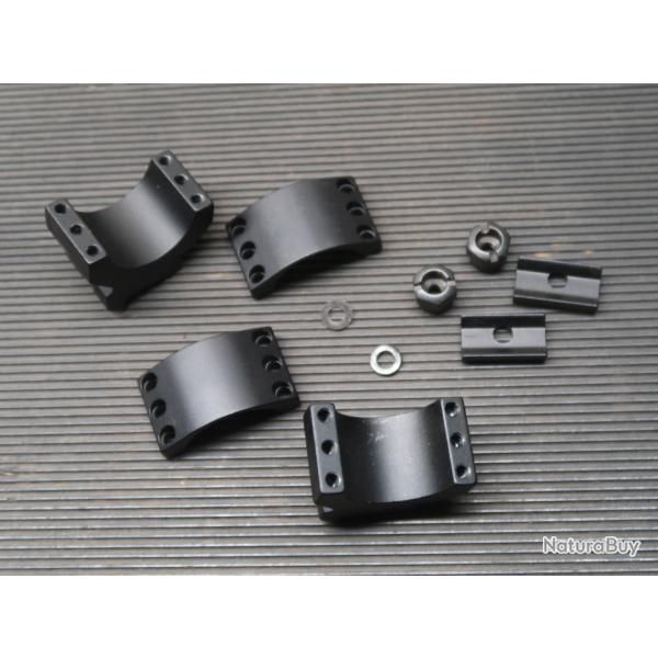 Paire de colliers large sans vis diam�tre 30 mm Ref 72/2025