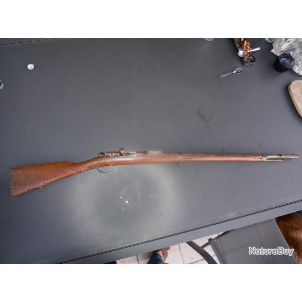 Fusil GRAS de manipulation de bataillon scolaire ANDREUX PARIS