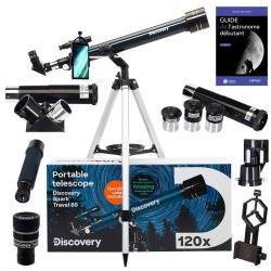 T&eacute;lescope Astrophotographie Discovery Spark Travel 60 avec Zoom, Oculaires et Accessoires
