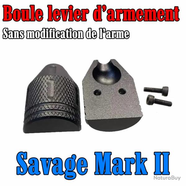 Boule levier d'armement pour Savage Mark II sans modification de l'arme