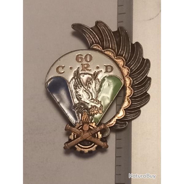 Insigne de la 60�me compagnie de r�paration divisionnaire (60�me CRD)