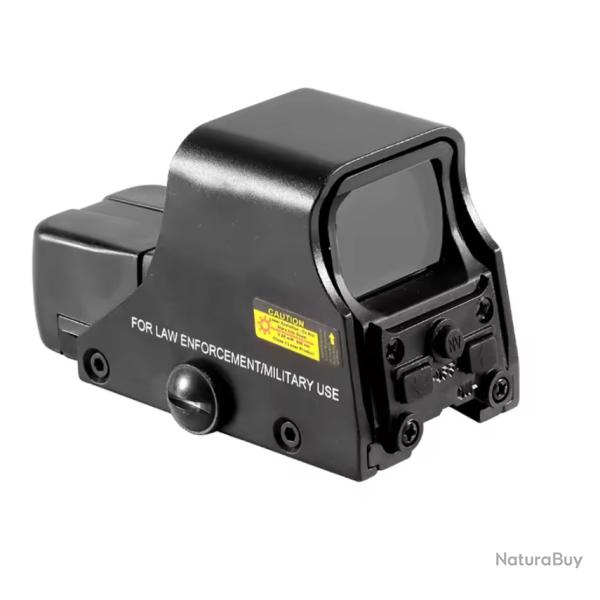 Vise holographique mod 551 rouge/vert